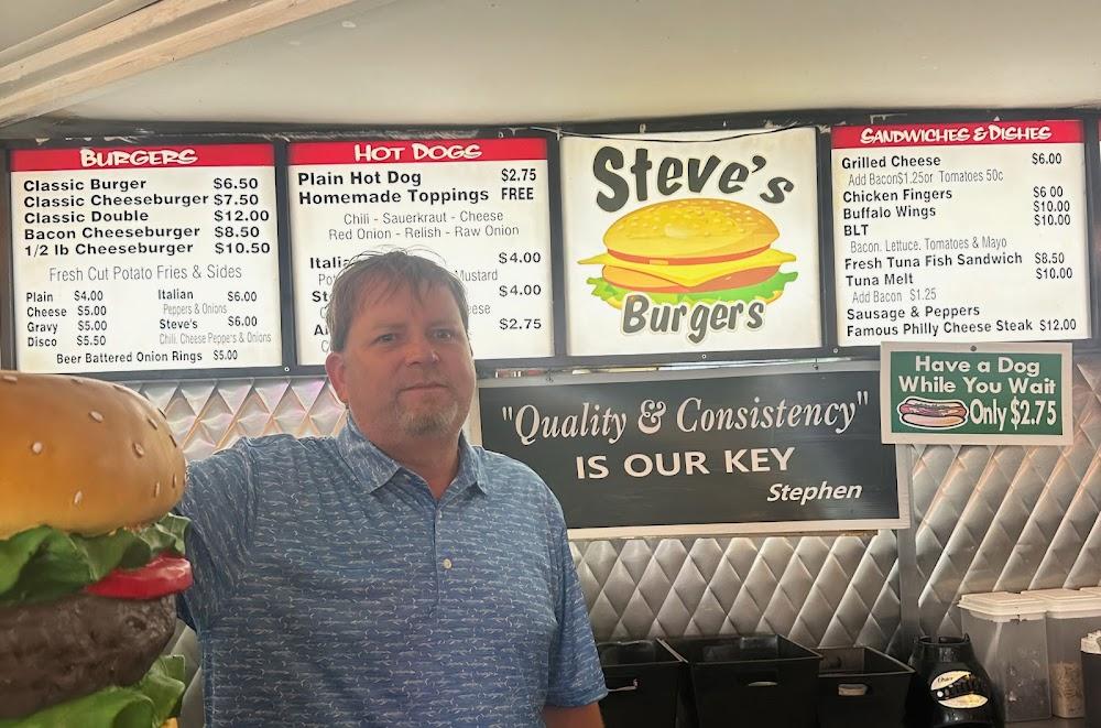 Steve's Burgers Menu image 4